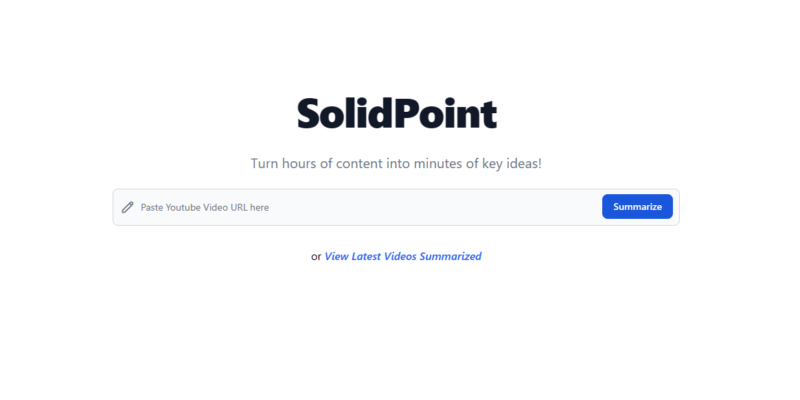 SolidPoint AI