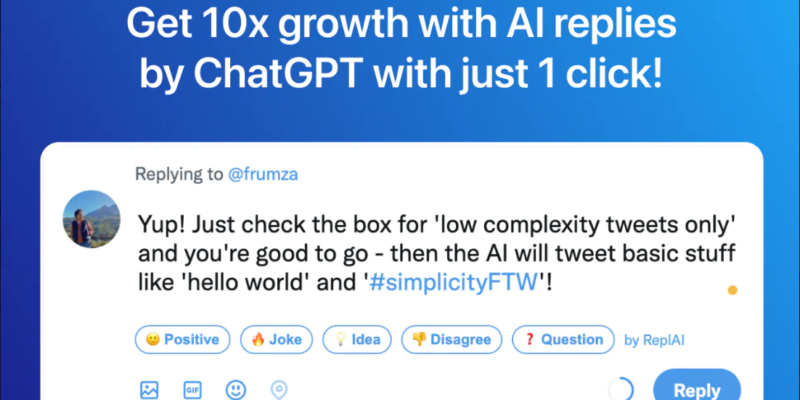 AI-driven replies generator for Twitter & LinkedIn