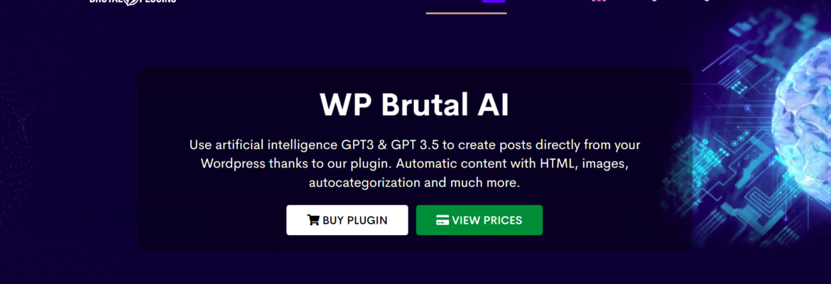 wp brutal ai