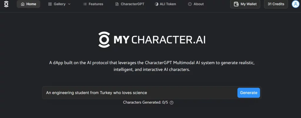 MyCharacter.Ai