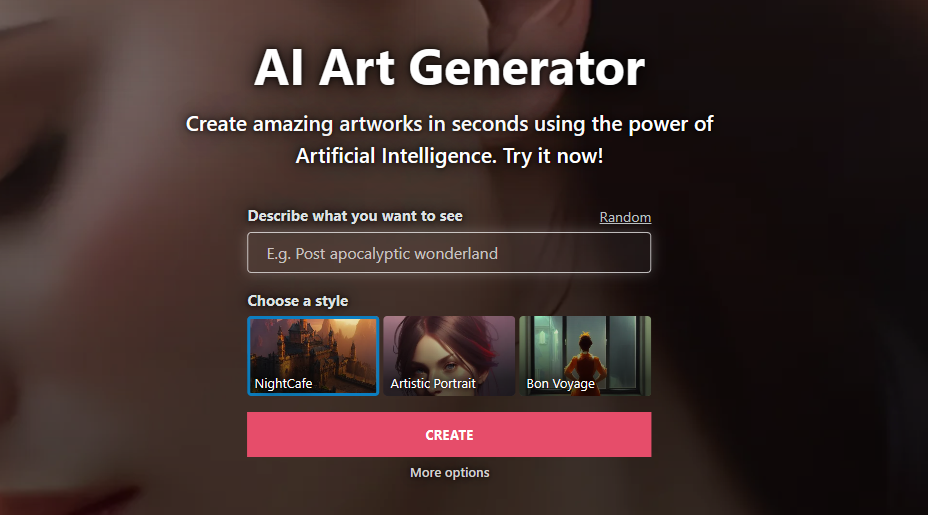  AI-generated art - Create