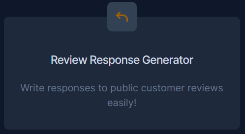 Review Response Generator