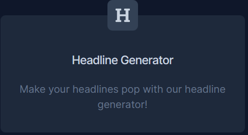 Headline Generator