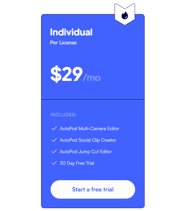 Autopod pricing