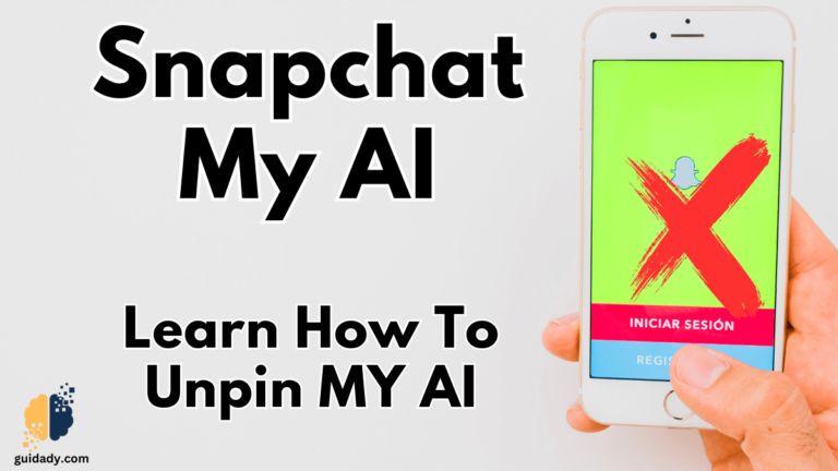 Unpin MY AI on Snapchat