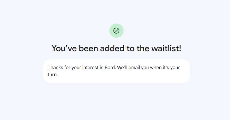 Google Bard In Now Available (Join The Waitlist)