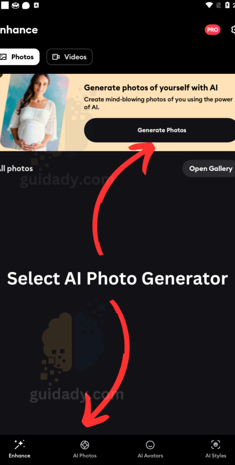 Select AI Photo Generator