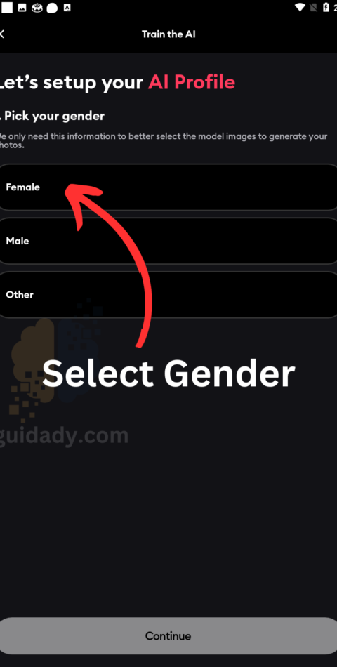 Select Gender