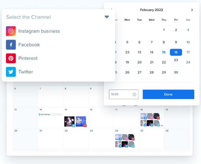 Social Media scheduler