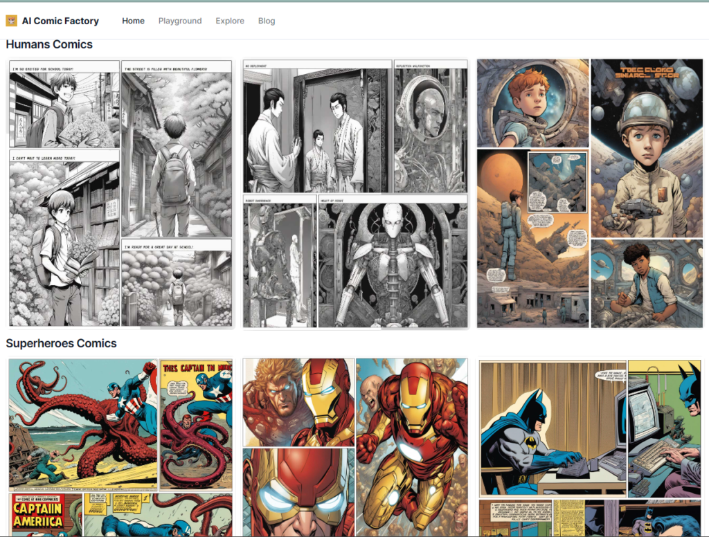 AI Comic Factory: Generate Comic Books with AI