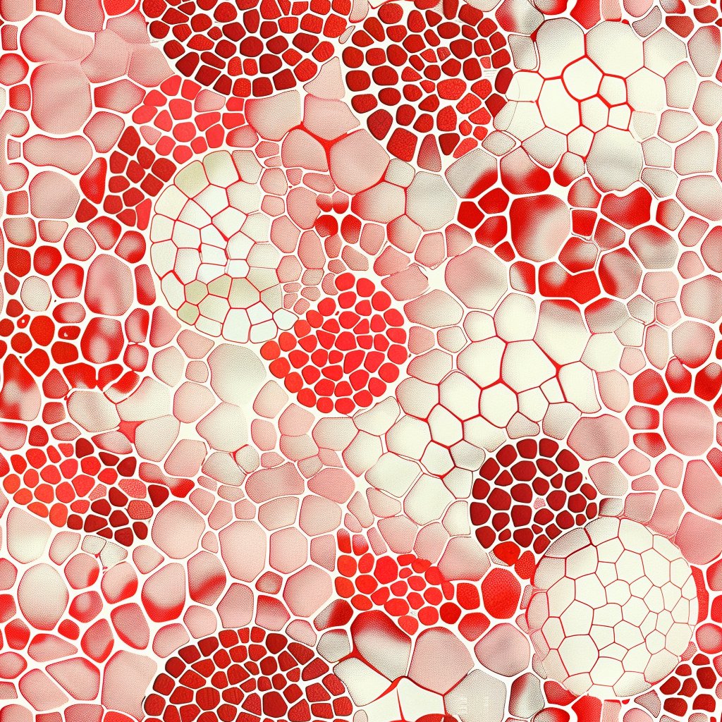pattern with circles and dots